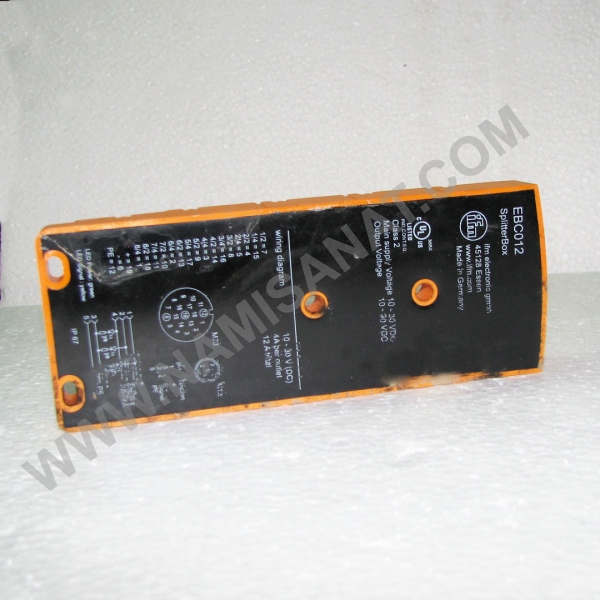 EBC012, واردات قطعات ,PEPERL FUCHS نامی صنعت,تجهیزات صنعتی,نمایندگی فروش سایر برند ها,نمایندگی فوش ایر برند های ABB,NAMISANAT,IFM,پترو شیمی ,فولاد,شرکت بازرگانی,نامی ,صنعت, سسایر سیستم ها,سیستم ها ,وکانکتور,مانیتور ind.electronics,الکترونیک صنعتی, MEASUREMENT ,&INSTRUMENT,اندازه گیری و ابزار دقیق ind.power,برق صنعتی , Induction welding,,جوش القایی, hydraulic-pneumatic,,هیدرولیک-پنوماتیک, واردات قطعات , EBC012,EBC01,EBC0,EBC,EB,E,  MODULE  IFM