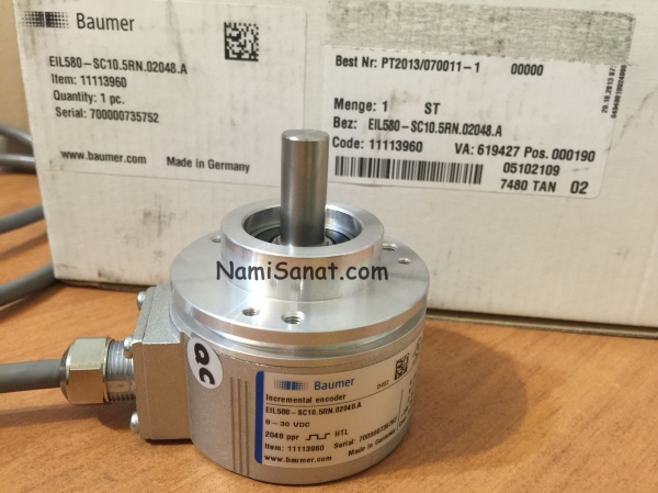 EIL580-SC10.5RN.02048.A-11113960, +انکودر بامر/انکودر شفت دار      / encoder  baumerبامرخرید انکدرانکدرeil580pانکودر EIL580PSY065FF01024	 EIL580PSY065FF انکودر بامر انکودر شفت دار encoder baumerبامرخرید انکدر انکدر eil580p انکودر EIL580PSC105RF01024 EIL580PSC105RF01024B •	EIL580PSC105RFانکودر •	انکودر دورانی •	اینکودر ابسولوت •	اینکودر خطی •	اینکودر مطلق •	اینکودر افزایشی •	اینکودر sick •	اینکودر سوکتی EIL580PTT155FF01024B11126914 hubner 11089473 hubner EEXOG9DN2048I hubner 11147754 hubner 11055538 hubner 11070325 hubner 11070726 hubner 11042559 hubner K35 hubner HOG10D1024IEIL580-SC10.5RN.02048.A-11113960