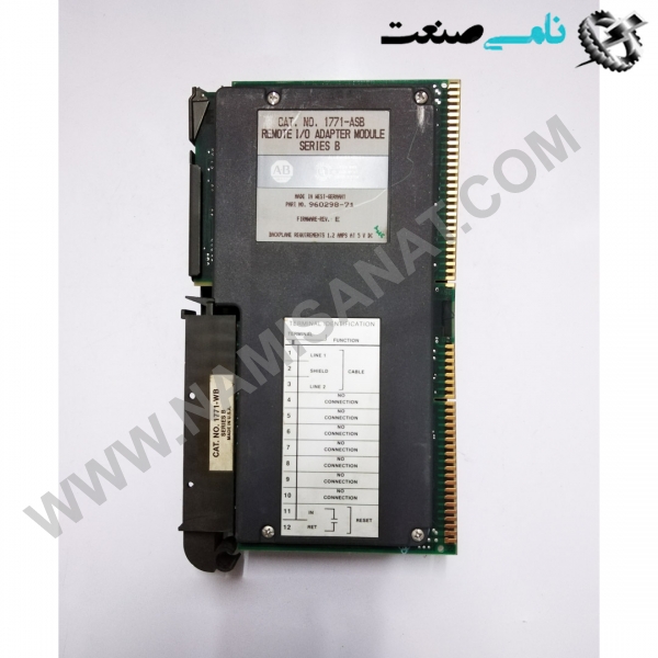 1771-ASB, واردات قطعات ,PEPERL FUCHS نامی صنعت,تجهیزات صنعتی,نمایندگی فروش سایر برند ها,نمایندگی فوش ایر برند های ABB,NAMISANAT,IFM,پترو شیمی ,فولاد,شرکت بازرگانی,نامی ,صنعت, سسایر سیستم ها,سیستم ها ,وکانکتور,مانیتور  ind.electronics,الکترونیک صنعتی,Encoders MEASUREMENT ,&INSTRUMENT,اندازه گیری و ابزار دقیق ind.power,برق صنعتی , Induction welding,,جوش القایی, hydraulic-pneumatic,,هیدرولیک 1771-ASB,1771-AS,1771-A,1771-,1771,177,17 ALLEN-BRADLEY MODULE,ماژول,آلن بردلی,