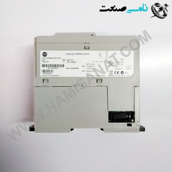 1768-L43, واردات قطعات ,PEPERL FUCHS نامی صنعت,تجهیزات صنعتی,نمایندگی فروش سایر برند ها,نمایندگی فوش ایر برند های ABB,NAMISANAT,IFM,پترو شیمی ,فولاد,شرکت بازرگانی,نامی ,صنعت, سسایر سیستم ها,سیستم ها ,وکانکتور,مانیتور  ind.electronics,الکترونیک صنعتی,Encoders MEASUREMENT ,&INSTRUMENT,اندازه گیری و ابزار دقیق ind.power,برق صنعتی , Induction welding,,جوش القایی, hydraulic-pneumatic,,هیدرولیک 1768-L43,1768-L4,1768-L,1768-,1768,176,17 ALLEN-BRADLEY MODULE,ماژول,آلن بردلی,
