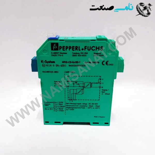 KFD2-CD-EX1.32-1, واردات قطعات ,PEPERL FUCHS نامی صنعت,تجهیزات صنعتی,نمایندگی فروش سایر برند ها,نمایندگی فوش ایر برند های ABB,NAMISANAT,IFM,پترو شیمی ,فولاد,شرکت بازرگانی,نامی ,صنعت, سسایر سیستم ها,سیستم ها ,وکانکتور,مانیتور ind.electronics,الکترونیک صنعتی, MEASUREMENT ,&INSTRUMENT,اندازه گیری و ابزار دقیق ind.power,برق صنعتی , Induction welding,,جوش القایی, hydraulic-pneumatic,,هیدرولیک-پنوماتیک, واردات قطعات KFD2-CD-EX1.32-1,KFD2-CD-EX1.32,KFD2-CD-EX1,KFD2-CD-EX,KFD2-CD-E,KFD2-CD,KFD2-C,KFD2,KFD,KF,K,  RELAY  P+F