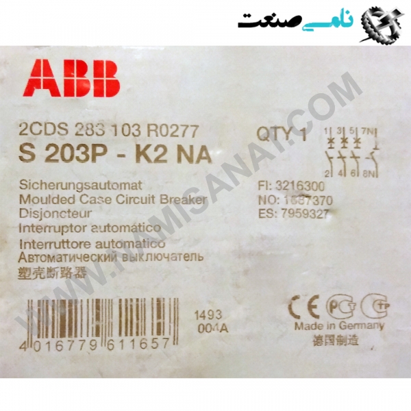 2CDS283103R0277/S203P-K2NA, واردات قطعات ,PEPERL FUCHS نامی صنعت,تجهیزات صنعتی,نمایندگی فروش سایر برند ها,نمایندگی فوش ایر برند های ABB,NAMISANAT,IFM,پترو شیمی ,فولاد,شرکت بازرگانی,نامی ,صنعت, سسایر سیستم ها,سیستم ها ,وکانکتور,مانیتور  ind.electronics,الکترونیک صنعتی,Encoders MEASUREMENT ,&INSTRUMENT,اندازه گیری و ابزار دقیق ind.power,برق صنعتی , Induction welding,,جوش القایی, hydraulic-pneumatic,,هیدرولیک  2CDS283103R0277,S203P-K2NA,2CDS283103R0277,S203P-K2N,2CDS283103R0277,S203P-K2,2CDS283103R0277,S203P-K,2CDS283103R0277,S203P-,2CDS283103R0277,S203P,2CDS283103R0277,S203,2CDS283103R0277,S20,2CDS283103R0277,S2,2CDS283103R0277,S,2CDS283103R0277,,2CDS283103R0277,2CDS283103R027,2CDS283103R02,2CDS283103R0,2CDS283103R,2CDS283103,2CDS28310,2CDS2831,2CDS283,2CDS28,2CDS2,2CDS,2CD SWITCH,ABB,IND.POWER,OTHER SWITCH,NAMISANAT.CO,MODULE,CONTACTOR,CONNECTOR,Motor Starter Magnetic,https:,,www.namisanat.com,per,,Motor Starter, Temperature monitoring relay,Temperature Monitors,IND.AUTOMATION,MONITORING AND CONTROL SYSTEMS,CONTACTOR,Thermal Overload Relay,High Performance Circuit Breakers,Circuit breaker,breaker,High Performance Circuit Breakers,HIGH PERFORMANCE MCB,Miniature Circuit Breaker,Residual Current Monitor, سوییچ,ای بی بی,برند ای بی بی,سوییچ ای بی بی,کانکتور ای بی بی,سوکت ای بی بی,کانکتور,سایر کلید ها,ماژول ای بی بی,کنتاکتور,برق صنعتی,مغناطیسی استارت موتور,سایرسوییچ ها,مانیتورهای دما,رله مانیتورینگ دما,سیستم های کنترل و مانیتورینگ,کنتاکتور,رله های اضافه بار حرارتی,MCB با عملکرد بالا ,مدار شکن با کارایی بالا,سوییچ ای بی بی سایر کلیدها,مدار شکن مینیاتوری ای بی بی ,مدارشکن,مانیتور جریان باقیمانده,مدار شکن مینیاتوری,ماژول,استارت موتور