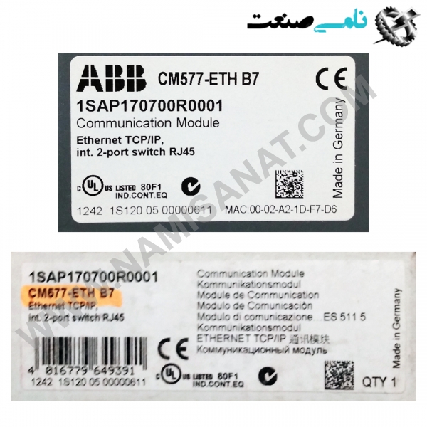1SAP170700R0001/CM577-ETH, واردات قطعات ,PEPERL FUCHS نامی صنعت,تجهیزات صنعتی,نمایندگی فروش سایر برند ها,نمایندگی فوش ایر برند های ABB,NAMISANAT,IFM,پترو شیمی ,فولاد,شرکت بازرگانی,نامی ,صنعت, سسایر سیستم ها,سیستم ها ,وکانکتور,مانیتور  ind.electronics,الکترونیک صنعتی,Encoders MEASUREMENT ,&INSTRUMENT,اندازه گیری و ابزار دقیق ind.power,برق صنعتی , Induction welding,,جوش القایی, hydraulic-pneumatic,,هیدرولیک  1SAP170700R0001,CM577-ETH,1SAP170700R0001,CM577-ET,1SAP170700R0001,CM577-E,1SAP170700R0001,CM577-,1SAP170700R0001,CM577,1SAP170700R0001,CM57,1SAP170700R0001,CM5,1SAP170700R0001,CM,1SAP170700R0001,C,1SAP170700R0001,,1SAP170700R0001,1SAP170700R000,1SAP170700R00,1SAP170700R0,1SAP170700R,1SAP170700,1SAP17070,1SAP1707,1SAP170,1SAP17,1SAP1,1SAP, ABB,MODULE,IND.AUTOMATION,Communication modules ,NAMISANAT.CO,https:,,www.namisanat.com,per,,OTHER MODULES,Module ETHERNET,ETHERNET TCP,IP ,سایر ماژول ها,ماژول های ارتباطی,آلمانی,ماژول اترنت,ای بی بی,ماژول های ارتباطی ای بی بی,ماژول,ماژول ای بی بی,اتوماسیون صنعتی