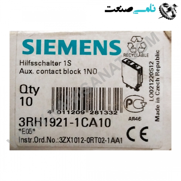 3RH1921-1CA10, واردات قطعات ,PEPERL FUCHS نامی صنعت,تجهیزات صنعتی,نمایندگی فروش سایر برند ها,نمایندگی فوش ایر برند های ABB,NAMISANAT,IFM,پترو شیمی ,فولاد,شرکت بازرگانی,نامی ,صنعت, سسایر سیستم ها,سیستم ها ,وکانکتور,مانیتور  ind.electronics,الکترونیک صنعتی,Encoders MEASUREMENT ,&INSTRUMENT,اندازه گیری و ابزار دقیق ind.power,برق صنعتی , Induction welding,,جوش القایی, hydraulic-pneumatic,,هیدرولیک  3RH1921-1CA10,3RH1921-1CA1,3RH1921-1CA,3RH1921-1C,3RH1921-1,3RH1921-,3RH1921,3RH192,3RH19,3RH1,3RH SIEMENS,CONTACTOR,CONNECTOR,SOCKET,IND.POWER,BIMETAL,thermal overload relay,NAMISANAT.CO,https:,,www.namisanat.com,per,,Contactor Relay,Block Contactor,AX09-30-01-80 220-230V50Hz,230-240V60Hz Contactor,Acessórios para Mini Contatores,Auxiliary Contact,Thermal Overload Relay, Electronic Overload Relay,CONNECTOR SOR-UVR L=1MT S3-S4-S5- S6 P,W,OTHER CONNECTORS,Contactor relay and power contactor,Auxiliary switch,MOUNTING BLOCK DIN EN 50005, 4-POLE,2NO+2NC,front-side auxiliary switch, 1 NO contact, screw terminal, for contactors 3RT1 زیمنس ,کنتاکتور,کنتاکتور زیمنس ,لوازم جانبی برای مینی کانکتور,کانکتور,,کانکتور زیمنس,سوکت,برق صنعتی,تماس کمکی,سوییچ کمکی,رله کنتاکتور و کنتاکتور برق ,سایر کانکتور ها,بی متال,رله اضافه بار الکترونیکی,رله کنتاکتور,رله اضافه بار حرارتی,