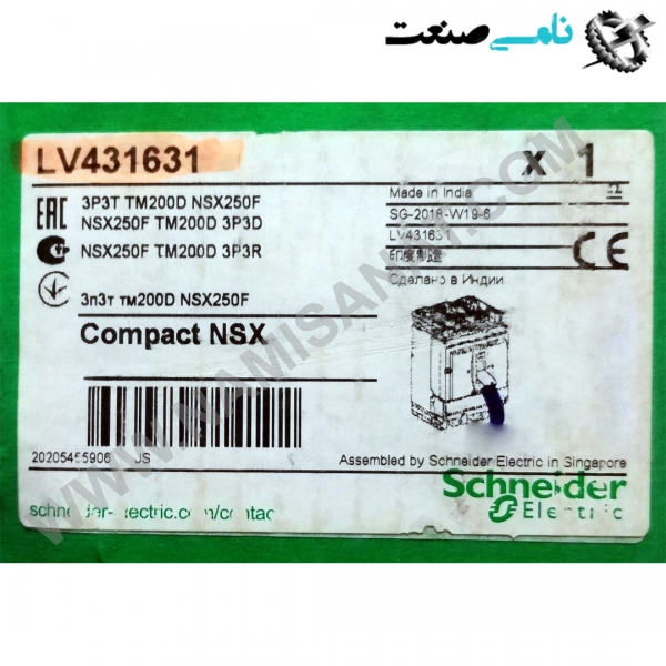 LV431631, واردات قطعات ,PEPERL FUCHS نامی صنعت,تجهیزات صنعتی,نمایندگی فروش سایر برند ها,نمایندگی فوش ایر برند های ABB,NAMISANAT,IFM,پترو شیمی ,فولاد,شرکت بازرگانی,نامی ,صنعت, سسایر سیستم ها,سیستم ها ,وکانکتور,مانیتور  ind.electronics,الکترونیک صنعتی,Encoders MEASUREMENT ,&INSTRUMENT,اندازه گیری و ابزار دقیق ind.power,برق صنعتی , Induction welding,,جوش القایی, hydraulic-pneumatic,,  هیدرولیک LV431631,LV43163,LV4316,LV431,LV43,LV4,LV SCHNEIDER ELECTRIC,IND.POWER,SWITCH,OTHER SWITCH,Circuit Breakers,Motor circuit breaker,circuit breaker Compact,NAMISANAT.CO,https:,,www.namisanat.com,per,,THERMAL SWITCHES,AUTOMATIC SWITCHES, ,برند اشنایدر,اشنایدر الکتریک,کلید اشنایدر,قطع کننده مدار موتور,حفاظت موتور,برق صنعتی,سوییچ,کلید,سایر سوییچ ها,سایر کلید ها,سوییچ,مدار شکن کیس قالبی,کلید های مدار,مدارشکن فشرده,کلید حرارتی,کلید اتومات