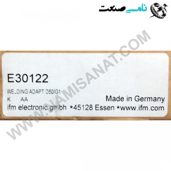 E30122, واردات قطعات ,PEPERL FUCHS نامی صنعت,تجهیزات صنعتی,نمایندگی فروش سایر برند ها,نمایندگی فوش ایر برند های ABB,NAMISANAT,IFM,پترو شیمی ,فولاد,شرکت بازرگانی,نامی ,صنعت, سسایر سیستم ها,سیستم ها ,وکانکتور,مانیتور  ind.electronics,الکترونیک صنعتی,Encoders MEASUREMENT ,&INSTRUMENT,اندازه گیری و ابزار دقیق ind.power,برق صنعتی , Induction welding,,جوش القایی, hydraulic-pneumatic,,هیدرولیک  E30122,E3012,E301,E30,E3 IFM,IFM ELECTRONIC,OTHER PRODUCTS,OTHER PRODUCTS IFM,Welding adapter for process sensors,ACCESSORIES,NAMISANAT.CO,https:,,www.namisanat.com,per, آی اف ام,آف اف ام الکترونیک,سایر محصولات,سایر محصولات آی اف ام,متعلقات,متعلقات آی اف ام,اکسسوری آی اف ام,آداپتور جوش برای سنسورهای فرآیند,