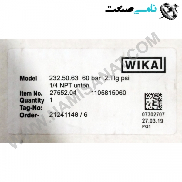 232.50.63, واردات قطعات ,PEPERL FUCHS نامی صنعت,تجهیزات صنعتی,نمایندگی فروش سایر برند ها,نمایندگی فوش ایر برند های ABB,NAMISANAT,IFM,پترو شیمی ,فولاد,شرکت بازرگانی,نامی ,صنعت, سسایر سیستم ها,سیستم ها ,وکانکتور,مانیتور  ind.electronics,الکترونیک صنعتی,Encoders MEASUREMENT ,&INSTRUMENT,اندازه گیری و ابزار دقیق ind.power,برق صنعتی , Induction welding,,جوش القایی, hydraulic-pneumatic,,هیدرولیک  232.50.63,232.50.6,232.50.,232.50,232.5,232.,232 WIKA,GAUGE,PRESSURE GAUGES,MEASUREMENT & INSTRUMENT,PRESSURE MONITOR ANALOG,OILY GAUGE,Pressure Measurement,https:,,shop.wika.com,en-en,232_50_233_50.WIKA,NAMISANAT.CO,https:,,www.namisanat.com,per,, ویکا,گیج,گیج روغنی,گیج ویکا,پرشر گیج,اندازه گیری و ابزار دقیق,روغن,فشارسنج,شار سنج روغنی,فشارسنج ویکا,فشارسنج آنالوگ,اندازه گیری فشار,,گیج فشار ویکا مدل 232.50.63,مانومتر,مانوتر وکیوم ویکا