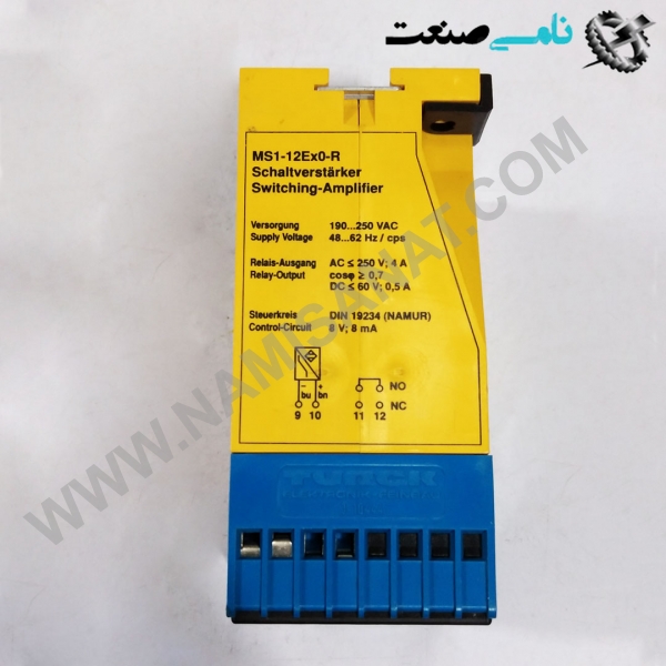 MS1-12EX0-R, واردات قطعات ,PEPERL FUCHS نامی صنعت,تجهیزات صنعتی,نمایندگی فروش سایر برند ها,نمایندگی فوش ایر برند های ABB,NAMISANAT,IFM,پترو شیمی ,فولاد,شرکت بازرگانی,نامی ,صنعت, سسایر سیستم ها,سیستم ها ,وکانکتور,مانیتور  ind.electronics,الکترونیک صنعتی,Encoders MEASUREMENT ,&INSTRUMENT,اندازه گیری و ابزار دقیق ind.power,برق صنعتی , Induction welding,,جوش القایی, hydraulic-pneumatic,,هیدرولیک  MS1-12EX0-R,MS1-12EX0-,MS1-12EX0,MS1-12EX,MS1-12E,MS1-12,MS1-1,MS1-,MS1 TURCK,RELAY,Isolating switching amplifier 1-channel,OTHER RELAYS,IND.POWER,NAMIANAT.CO,https:,,www.namisanat.com,per,تراخ,رله,رله تراخ,برق صنعتی,سایر رله ها,تقویت کننده سوئیچینگ ایزوله 1-کانال,رله تراخ,رله ایمنی,خرید رله,فروش رله,فروش انحصاری رله تراخ,نمایندگی رله تراخ,نمایندگی تراخ