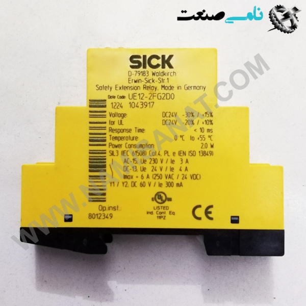UE12-2FG2D0, واردات قطعات ,PEPERL FUCHS نامی صنعت,تجهیزات صنعتی,نمایندگی فروش سایر برند ها,نمایندگی فوش ایر برند های ABB,NAMISANAT,IFM,پترو شیمی ,فولاد,شرکت بازرگانی,نامی ,صنعت, سسایر سیستم ها,سیستم ها ,وکانکتور,مانیتور  ind.electronics,الکترونیک صنعتی,Encoders MEASUREMENT ,&INSTRUMENT,اندازه گیری و ابزار دقیق ind.power,برق صنعتی , Induction welding,,جوش القایی, hydraulic-pneumatic,,هیدرولیک  UE12-2FG2D0,UE12-2FG2D,UE12-2FG2,UE12-2FG,UE12-2F,UE12-2,UE12-,UE12,UE1,UE SICK,RELAY,IND.POWER,SAFETY RELAY,SSR RELAYS,NAMISANAT.CO,https:,,www.namisanat.com,per, زیک,رله زیک,برق صنعتی,رله صنعتی,رله ایمنی,رله اس اس آر,رله صنعتی زیک,رله زیک,رله ایمنی زیک,رله صنعتی ایمنی زیک,سایر رله ها,خرید و فروش رله زیک,   رله چیست؟ رله یک کلید الکتریکی است که وظیفه آن قطع و وصل کردن جریان برق پس از فرمان کلید است؛ در واقع رله یک کلید هوشمند است که از راه دور نیز کنترل می‌شود.  از لحاظ عملکرد رله‌ها همان کلیدهای دستی هستند که برای روشن و خاموش کردن لامپ یا سایر وسایل از آن‌ها استفاده می‌شود؛ اما از لحاظ نحوه عملکرد با یکدیگر تفاوت اساسی دارند؛ بدین صورت که در کلیدهای دستی باید شخصا اقدام کنید؛ اما رله‌ها را از راه دور نیز می‌توان کنترل کرد.  برای درک تفاوت این دو به مثال زیر توجه کنید:  کلیدهای دستی که در اکثر ساختمان‌ها وجود دارند و برای روشن و خاموش کردن لامپ‌ها تعبیه شدند تا زمانی که شما شخصا کلید را نفشارید عملکردی نخواهند داشت؛ اما در منازل هوشمند شما می‌توانید با استفاده از یک کنترل کوچک روشنایی لامپ‌های سایر مناطق خانه را کنترل و مدیریت کنید تا جایی که حتی اگر بیرون از منزل هستید و شک دارید که آیا برق اتاق خواب را خاموش کردید، می‌توانید با فشردن یک کلیک از وضعیت آن اطلاع یابید و در صورت روشن بودن آن را خاموش کنید.وظیفه رله چیست؟ در این قیمت قرار است توضیح دهیم کار رله چیست و اینکه رله چگونه کار می‌کند؟  همانطور که گفتیم رله یک کلید هوشمند است که عملکرد آن بسیار فراتر از کلیدهای دستی است. برای استفاده از عملکردهای متنوع رله تنها کافی است آن را بر سر راه سیم فاز یا همان قطب مثبت وسایل قرار دهید، سپس سیم نول یا همان قطب منفی را به برق شهری متصل کنید. در ادامه برای عملکرد دقیق‌تر نیاز است که حتما سیم فاز را به پایه com و سر دیگر سیم را نیز به پایه NO یا NC متصل کنید. پس از برقرار شدن جریان بین سیم‌ها دو عملکرد مهم توسط رله انجام می‌شود.  این دو عملکرد عبارتند از:     فرمان مستقیم: در صورتی که تصمیم دارید پس از وصل شدن ولتاژ وسایل برقی تان روشن شود حتما باید سیم رابط فاز را به پایه NO متصل کنید.     فرمان معکوس: در صورتی که تصمیم دارید پس از وصل ولتاژ به پایه‌های فرمان وسایل برقی تان خاموش شود حتما سیم رابط فاز را به پایه NC متصل کنید.     آشنایی با کاربردهای رله کاربرد رله به سه بخش تقسیم می‌شود که در ادامه به صورت کلی راجع به آن توضیح خواهیم داد.  بخش اول: رله‌ها نقش کنترل کننده دارند و می‌توانند از راه دور عملکرد وسایل برقی را کنترل کنند.  بخش دوم: نقش حفاظتی رله‌ها نیز بسیار حائز اهمیت است.  بخش سوم: رله‌ها علاوه بر نقش خود می‌توانند به عنوان یک کنترلر عمل کنند.  معمولا در اکثر وسایل برقی از رله‌ها استفاده می‌شود که چند مورد از آن‌ها عبارتند از:  تجهیزات حفاظتی همچون دوربین‌های مداربسته و دزدگیرها پمپ‌های آب چراغ‌های راهنمایی و رانندگی سیستم استارت و برق داخلی خودرو ماشین لباسشویی یخچال چراغ‌های تبلیغاتی چشمک زن شوفاژ و پکیج فیوزهای الکتریکی و صدها وسیله برقی دیگر با انواع رله بیشتر آشنا شویم! رله‌ها انواع مختلفی دارند که هر کدام از آن‌ها متناسب با ساختاری که دارند عملکرد و کاربرد متفاوتی دارند.  در ادامه چند مورد از پرکاربردترین رله‌های موجود را معرفی می‌کنیم.     رله حرارتی از رله حرارتی در اتو، چای ساز و … استفاده می‌شود. رله‌های حرارتی از دو فلز غیر همجنس تشکیل شده اند. یکی از این فلزها پس از عبور جریان و ایجاد حرارت به حالت خمیده در می‌آید. زمانی که این فلز خم می‌شود دکمه چای ساز سبز می‌شود و بدین معناست که آب به اندازه کافی گرم شده است یا دکمه اتو به حالت قرمز در می‌آید بدین معنی که اتو داغ شده و می‌توانید از آن استفاده کنید.     رله مغناطیسی رله مغناطیسی نقش حفاظتی دارد و از مدارها در مقابل ایجاد اتصالات و نوسانات کوتاه محافظت می‌کند و از لحاظ عملکرد همچون فیوز است؛ اما برخی تفاوت‌های اساسی بین این دو وجود دارد.  هنگام بروز نوسانات به کمک رله مغناطیسی جریان قطع شده تا از بروز خطرات احتمالی جلوگیری شود و سپس پس از عادی شدن شرایط جریان به مدار باز می‌گردد.     رله کنترل فاز رله کنترل فاز نیز نقش حفاظتی دارد. وظیفه این نوع رله جهت جلوگیری از بروز هرگونه عیب یا نقص در الکتروموتور به کار برده می‌شود.     رله سنجشی با استفاده از رله‌های سنجشی می‌توانید میزان حساسیت لازم برای هر دستگاه را مشخص کنید تا در صورت مشاهده رله جریان برق را محدود یا متوقف کند؛ مثلا اگر رله سنجشی را روی 5 آمپر تنظیم کنید در صورتی که از این میزان تخطی کند جریان برق قطع خواهد شد.     رله زمانی در این نوع رله قطع یا وصل شدن جریان بر اساس مدت زمان تنظیم شده است.     رله جهت یاب رله جهت یاب می‌تواند توان برگشتی به دستگاه را تشخیص دهد و آن را کنترل کند.     رله حالت جامد از این جهت به آن رله جامد گفته می‌شود زیرا معمولا از آن در شبکه‌های قدرت استفاده نمی‌شود. طول عمر رله‌های جامد بسیار بالاست.  مواردی که نامبرده شد از پرطرفدارترین رله‌های موجود است، البته موارد دیگری نیز وجود دارد ک در ادامه به صورت خلاصه عناوین آن‌ها را معرفی می‌کنیم.  رله هوشمند روشنایی رله دوبل رله بوخهلتس رله صوت رله بلوتوث رله فشار رله دما و رطوبت رله دوربین رله رادیویی رله کلید لمسی هوشمند رله رنگ رله برق رله فاصله سنج رله سیستم اعلام حریق رله سیستم تهویه هوا