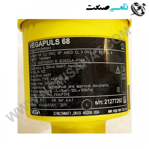 PS68.UXE1H2HKNXX, واردات قطعات ,PEPERL FUCHS نامی صنعت,تجهیزات صنعتی,نمایندگی فروش سایر برند ها,نمایندگی فوش ایر برند های ABB,NAMISANAT,IFM,پترو شیمی ,فولاد,شرکت بازرگانی,نامی ,صنعت, سسایر سیستم ها,سیستم ها ,وکانکتور,مانیتور  ind.electronics,الکترونیک صنعتی,Encoders MEASUREMENT ,&INSTRUMENT,اندازه گیری و ابزار دقیق ind.power,برق صنعتی , Induction welding,,جوش القایی, hydraulic-pneumatic,,هیدرولیک  NAMISANAT.https:,,www.namisanat.com, PS68.UXE1H2HKNXX,PS68.UXE1H2HKNX,PS68.UXE1H2HKN,PS68.UXE1H2HKN,PS68.UXE1H2H,PS68.UXE1H2,PS68.UXE1H,PS68.UXE1,PS68.UXE,PS68.UX,PS68.U,PS68.,PS68,PS6 MEASUREMENT & INSTRUMENT,VEGA ,VEGAPULS SR 68 اندازه گیری و ابزار دقیق,وگا,, وگا پالس,ابزار دقیق گا پالس,ترنسمیتر,ترنسمیتر راداری,ترنسمیتر وگا پالس, R,NAMISANAT.CO,https:,,www.namisanat.com,per, ترانسمیتر سطح راداری وگاپالس 69 با قابلیت تشخیص مداوم انواع جامدات فله‌ای، پودری و کلوخه‌ای، یکی از جدیدترین مدل‌های لول ترانسمیتر راداری از شرکت معروف وگا می‌باشد. این تجهیز، به نوعی معادل سطح سنج مدل وگاپالس 64 محسوب می‌شود که برای جامدات طراحی شده است.  با قابلیت عملکرد در رنج گسترده دمایی 40- تا 200 درجه سانتیگراد و نیز فشارهای 1- تا 20 بار، این تجهیز می‌تواند در انواع مخازن به کار رود.  دقت و محدوده عملکرد قابلیت اندازه‌گیری سطح تا ارتفاع 120 متر، باعث می‌شود که حتی در مرتفع‌ترین مخازن و عمیق‌ترین چاه‌ها قابلیت عملکرد داشته باشد. سطح سنج راداری وگاپالس 69 تنها 2 الی 5 میلیمتر ضریب خطا در اندازه‌گیری سطح دارد که عملا در مقابل قابلیت نظارت 120 متری، معادل صفر به شمار می‌رود. بخش زیادی از این دقت عملکرد مدیون فرکانس بسیار بالای سنسور این ارتفاع سنج راداری است.  نوع آنتن، جنس بدنه و فرکانس سنسور تکنولوژی بسیار پیشرفته 80 گیگاهرتزی نه تنها بالاترین سطح از کیفیت نظارتی را برای شما به ارمغان می‌آورد، بلکه این توانایی را دارد که آشفتگی‌های ناشی از گرد و غبار، گازها و بخارات مزاحم و یا حرکت هر نوع میکسر و همزن را در مخزن نادیده بگیرد و صرفا بر روی جامد اصلی متمرکز شود. انواع اتصالات سطح سنج نوع اتصال به مخزن این تجهیز می‌تواند در انواع رزوه‌ای با استانداردهای متفاوت و یا فلنجی انتخاب گردد. توجه داشته باشید که در این مدل امکان انتخاب اتصال کلمپی وجود ندارد. محل ورود کابل نیز می‌تواند در انواع استانداردها انتخاب شود. همچنین، امکان انتخاب جنس گلند از طیف گسترده ای از جنس ها وجود دارد؛ از استیل ضدزنگ گرفته تا دارای روکش نیکل!  خروجی ها سطح سنج راداری وگا مدل VEGAPULS 69 از انواع خروجی‌های پروفی باس و مدباس 20-4 میلی آمپر دو سیمه و چهار سیمه پشتیبانی می‌کند. همچنین، قابلیت اتصال به سامانه هارت نیز وجود دارد. شما می‌توانید این ارتفاع سنج را به انواع نمایشگرهای وگا مانند (VEGADIS 81وVEGADIS 82) و انواع کنترلرها، مخصوصا کنترلرهای سری VEGAMET، متصل نمایید. حتی در صورت انتخاب این تجهیز با نمایشگر بلوتوثی (PLICSCOM) بر روی خود کله‌گی تا فاصله 25 متر از تجهیز می‌توانید بدون اینکه از سیلو بالا بروید و گرد و خاک محیط شما را اذیت کند، پارامتر‌دهی‌ کرده و یا مقادیر اندازه‌گیری شده را بر روی گوشی خود مشاهده نمایید.  تاییدیه ها و استاندارهای محافظتی برحسب جنس هاوزینگ تجهیز، استاندارهای محافظتی می‌توانند از IP66 تا IP68 متغیر باشد. از این رو، بسته به اینکه دقیقا تجهیز را با کدام امکانات سفارش داده باشید، از لحاظ استانداردهای محافظتی نیز خیالتان آسوده خواهد بود. با توجه به روش اندازه‌گیری کاملا غیرتماسی، لول ترانسمیتر راداری وگاپالس 69 تجهیزی است که برای سالیان سال می‌تواند عملکرد خود را حفظ کند.  ترانسمیتر سطح وگاپالس 69 دارای طیف بسیار گسترده‌ای از تاییدیه‌های جهانی است. تنها برخی از این تاییدیه‌ها عبارتند از: CSA ،NEPSI ،KOSHA ،FM و البته ATEX. در نظر داشته باشید که تاییدیه‌ها نیز می‌توانند بسته به جنس انتخاب شده تجهیز متفاوت باشند که حتما حین سفارش این موضوع را در نظر بگیرید.  صنایع هدف تفاوتی ندارد که جامد موردنظر شما پودری باشد یا فله و یا حتی کلوخه‌ای؛ وگاپالس 69 می‌تواند به بالاترین دقت سطح آن را تشخیص دهد. به دلیل برد فوق العاده تجهیز،میتوان از این ارتفاع سنج در انواع سیلوها، مخازن مرتفع و تانکرها استفاده نمود. صنایع سیمان، کاشی، مواد غذایی، سیلو های جامدات و مواد پودری، مدیریت پسماند آب و نیز، کارخانجات تولید مواد شیمیایی از عمده‌ترین صنایعی هستند که این سطح سنج می‌تواند به کار رود. جالب است بدانید که در ایران نیز در صنایع سیمانی این سنسور سطح وگاپالس 69 بسیار پرطرفدار بوده و در مخازن سیمانی به طور اختصاصی استفاده می‌شود.