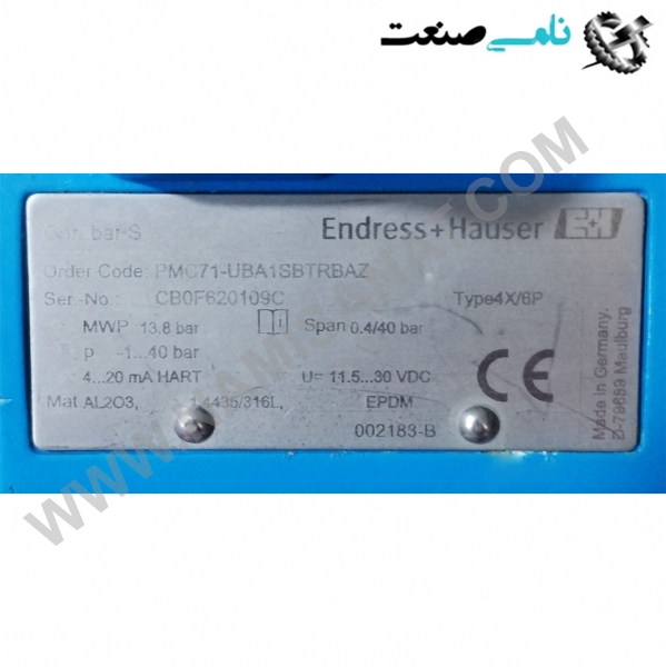 PMC71-UBA1SBTRBAZ, واردات قطعات ,PEPERL FUCHS نامی صنعت,تجهیزات صنعتی,نمایندگی فروش سایر برند ها,نمایندگی فوش ایر برند های ABB,NAMISANAT,IFM,پترو شیمی ,فولاد,شرکت بازرگانی,نامی ,صنعت, سسایر سیستم ها,سیستم ها ,وکانکتور,مانیتور  ind.electronics,الکترونیک صنعتی,Encoders MEASUREMENT ,&INSTRUMENT,اندازه گیری و ابزار دقیق ind.power,برق صنعتی , Induction welding,,جوش القایی, hydraulic-pneumatic,,هیدرولیک  PMC71-UBA1SBTRBAZ,PMC71-UBA1SBTRBA,PMC71-UBA1SBTRB,PMC71-UBA1SBTR,PMC71-UBA1SBT,PMC71-UBA1SB,PMC71-UBA1S,PMC71-UBA1,PMC71-UBA,PMC71-UB,PMC71-U,PMC71,PMC7,PMC ENDRESS+HAUSER, ENDRESS ENDRESS+HAUSER,MEASURING INSTRUMENT,Technical Information ,Hydrostatic level,level measurement,Process pressure measurement,Pressure transmitter with ceramic andmetal sensors   NAMISANAT.CO,https:,,www.namisanat.com,per,  اندرس هاوزر-خریداندرس هاوزر-خریداندرس,ترنسمیتراندرس هاوزر,محصولات اندرس  هاوزر,سطح سنج هیدرواستاتیک اندرس,سطح سنج اندرس هاوزر,اندازه گیری و ابزار دقیق,ترانسمیتر فشار با سرامیک و سنسورهای فلزی   در سطح سنج هیدرواستاتیک، مبنای اندازه گیری، اندازه گیری فشار است. این روش، مشابه روش فشار تفاضلی است. با این تفاوت که در اینجا، مخزن تحت فشار نیست و فقط با محاسبه فشار در کف مخزن، می‌توان ارتفاع را به دست آورد. در سطح سنج هیدرواستاتیک در یکی از ساده‌ترین روش‌ها می‌توان یک ترانسمیتر فشار ساده را روی فلنجی در بدنه و نزدیک به کف مخزن نصب کرد به طوری که سنسور آن، در تماس با مایع قرار گیرد. در شیوه‌ای دیگر، که در شکل زیر نشان داده شده است، سنسور فشار به کمک کابلی از بالا به داخل مخزن فرستاده می‌شود. در این حالت، سنسور در نزدیکی کف مخزن قرار می‌گیرد و بدنه سنسور به بدنه  مقادیر فشار نسبی و مطلق را در شکل مشاهده می‌کنید. با توجه به رابطه کلیدی P=ρgHP=ρgH، دقت محاسبه ارتفاع به میزان زیادی به دقیق بودن چگالی ماده وابسته است چرا که تغییرات نسبتاً زیاد دما باعث تغییر در چگالی سیال می شود. به همین دلیل در همه این دستگاه ها از جمله اندازه گیرهای هیدرواستاتیکی،از جبران ساز دما نیز استفاده می شود. متدوال ترین ترانسدیوسر این وسایل از نوع پیزو الکتریک می باشد. در سطح سنج هیدرواستاتیک، ترانسمیتر در بیرون و با فاصله از مخزن نصب شده و مقدار فشار یا ارتفاع به صورت یک سیگنال جریان  4 تا 20mA به اتاق کنترل ارسال می‌شود.  ترانسمیتر دیجیتال فشار برای اندازه گیری سطح ، حجم و جرم مایعات ، همچنین اندازه گیری فشار مایعات و گازها کاربرد در اندازه گیری فشار در لوله ها و محفظه ها دارای گواهی نامه های حفاظتی بین المللی سنسور سطح سنج هیدرواستاتیک چگونه کار می کند؟  در سطح سنج هیدرواستاتیک، فشاری که سیال داخل مخزن بوجود می آورد، محاسبه می شود و بر اساس آن با فرمول خاصی، ارتفاع اندازه گیری می شود.  این کار به دو روش انجام می شود:  روش اول: یک ترانسمیتر فشار در نزدیکی کف مخازن به وسیله فلنج وصل می شود که مایع مستقیماً با آن تماس خواهد داشت. فشاری که با اضافه شدن مایع در مخزن، به این ترانسمیتر وارد میشود محاسبه شده و سیگنال آن توسط ترانسمیتر ارسال شده و طبق فرمول خاصی، ارتفاع محاسبه می شود.  روش دوم: در این روش ترانسمیتر، توسط یک کابل داخل مخزن فرستاده شده و توسط فلنج در نزدیکی کف مخزن و روی بدنه آن نصب میشود. و ادامه کار همانند روش قبل است.  فرمول محاسبه ارتفاع در این نوع اندازه گیری سطح، به صورت زیر است:  P=ρgH  همانگونه که میدانید، ρ علامت چگالی می باشد، و در این فرمول مشخص میشود که فشار به دست آمده، رابطه مستقیمی با چگالی دارد و به آن وابسته است. چگالی از کمیت هایی است که با تغییرات دمایی، تغییر میکند. برای ثابت کردن چگالی در این روش، بهتر است از جبران کننده دما استفاده کرد.  برای این کار از ترانسدیوسر درجه حرارت باید استفاده شود. این ترانسدیوسر باید از نوع پیزوالکتریک باشد.  چرا بهتر است از سنسور سطح سنج هیدرواستاتیک استفاده کرد؟  سنسور سطح سنج هیدرواستاتیک،به دلایلی که در ذیل به آن اشاره کرده ایم، در میان صنایع مختلف کاربرد دارد:  نصب و راه اندازی این سطح سنج ساده و بدون پیچیدگی است. خروجی آن استاندارد می باشد. برای اندازه گیری سطح مایعاتی که دارای نوسان و تلاطم هستند، مناسب است. برای فضاهای محدود همچون چاه ها، مناسب می باشد در مخازنی که قابل اشتعال هستند، میتوان استفاده کرد. ترانسمیتر فشارر اندرس هاوزر با بالاترین سطح عملکرد با سلول Contite برای اندازه گیری سطح هیدرواستاتیک فشار مورد استفاده قرار می گیرد.  ترانسمیتر فشار اندرس هاوزر Deltapilot FMB70 با سلول اندازه گیری Contite مقاوم در برابر میعانات و با دو محفظه به طور معمول در فرآیند و برنامه های بهداشتی استفاده می شود. این محصول برای اندازه گیری سطح در محیطهای مایع  مانند خمیر در ظروف باز یا بسته ساخته شده و تحت تأثیر تشکیل فوم یا کف نیز ممکن نیست قرار بگیرد. ماژول یکپارچه داده HistoROM , M-DAT مدیریت فرآیند و پارامترهای اندازه گیری شده ی ترانسمیتر فشار را آسان می کند. مطابق با استاندارد IEC 61508 برای استفاده در سیستم های ایمنی SIL3 طراحی شده است.  ویژگی های محدود کننده سطح سنج هیدرواستاتیک کدامند؟  سنسور سطح سنج هیدرواستاتیک، علاوه بر مزیت هایی که دارد، یک سری محدودیت هایی نیز برای مصرف کننده ایجاد می کند، که بهتر است قبل از تهیه این دستگاه به آنها اشراف داشته باشید تا انتخاب معقول تری داشته باشید. در ذیل به بررسی آن ها خواهیم پرداخت:  وابسته بودن به چگالی؛ همان گونه که قبلاً اشاره کردیم این دستگاه برای به دست آوردن ارتفاع و سطح سیال، به چگالی وابسته است. برای حل این مشکل میتوانید به روشی که در قسمت قبل تر به آن اشاره کردیم، اقدام نمایید. حساسیت به رسوب: از مواردی که باعث ایجاد خطا در اندازه گیری سطح سنج هیدرواستاتیک می شود، رسوب، لجن و کثیفی های ایجاد شده در کف مخازن است. به این دلیل که ترانسمیتر این دستگاه در کف مخازن نصب می گردد، کثیفی های ته نشین شده نیز باعث ایجاد فشار کاذب روی ترانسمیتر شده و خطا ایجاد میشود.  مزایای استفاده ترانسمیتر فشار اندرس هاوزر  قابلیت تولید مجدد بسیار خوب و ثبات طولانی مدت در اندازه گیری حداکثر ایمنی هیسترزیستی توسط سلول اندازه گیری مقاوم در برابر میعانات فراهم می شود. دقت مرجع بالا تا 0.075٪ مورد استفاده برای نظارت بر سطح فرآیند و فشار در مناطقی تا SIL3، دارای گواهینامه مطابق با استاندارد IEC 61508 توسط TÜV SÜD سطح بالایی از ایمنی هنگام کار به لطف نظارت بر عملکرد از سلول اندازه گیری تا برد های الکترونیکی تعویض آسان برد های الکترونیکی با HistoROM® , M-DAT تضمین شده است. برای استفاده در صنایع آب آشامیدنیمخزن بسته می‌شود تا از حرکت و ارتعاش احتمالی جلوگیری شود