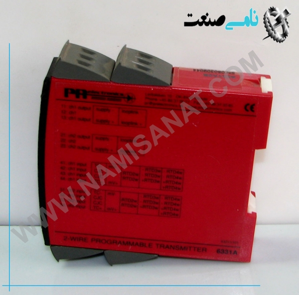 PR 6331A, PR 5111,PR 511,PR 51,PR 5,PR ,P, ,نامی صنعت,تجهیزات صنعتی برق صنعتی,namisanat,نامی صنعت,تجهیزات صنعتی,نمایندگی فروش سایر برند ها,نمایندگی فوش ایر برند های ABB,IFM,ind.power,برق صنعتی ,Programmable from standard PC, Galvanic separation, optional Ex,رله , Trip amplifiers as option,PR 5714,PR 571,PR 57,PR 5,PR ,P,PR-5714,PR 5714,PR/5714, For DIN rail mounting, Universal voltage supply,5116B,5116,511,51,5,PR5116B,PR-5116B,, Input for RTD, TC, mV, Ohm, potentiometer, mA and V,PR 6331A,PR 633PR 63,PR 6,PR,P,PR-6331A,PR/6331A,PR6331A, , 2-wire supply > 16.5 V to Ex zone 0, ,Bipolar voltage input,2-wire programmable transmitter, 5131B,PR 522,PR 52,PR 5,PR ,PR,P,5420B,PR 5420B,PR-5420B – 2 channels,PR 5515PR 5515,PR 551,PR 5,PR,P,PR-5515,PR5515, – 5-port 3.75 kVAC galvanic isolation, – Output voltage > 18 V to I.S. area, – Active current loop detection,PR/5420B,PR5420B, – Universal supply by AC or DC, ,Input for RTD, TC, mV, linear resistance, mA, and V, , 3.75 kVAC galvanic isolation,– 2 channels - 2 or 4 outputs, , Dual output, , 5-port 3.75 kVAC galvanic isolation, ,Cable error detection ,Universal supply by AC or DC, – 4...20 mA loop output,PR 5131B,PR 5131,PR 513,PR 51,PR 5,PR,P, – 1- and 2-channel versions – ATEX Ex / I.S. version – DIN rail mounting,PR 5202B,PR 5202,PR 520,PR 52,PR 5,PR 52,PR ,P, ,Output for current, voltage and 2 relays, , Universal supply by AC or DC, Detachable terminals,PR- 5111,PR ,/5111,PR5111,PR ,511,PR ,51,PR ,5,PR ,P,PR-5114,PR/114,PR5114,Programmable, Transmitter,5115A,5115,511,51,5,PR5115A,PR-5115A,PR/5115A,Redundancy measurement with 2 input signals, ,Signal calculator with the four arithmetical operations, , Duplication of the input signal, , Input for RTD, Ohm, TC, mV, mA, and V ,Universal supply by AC or DC,PR 5225,PR 522,PR 52,PR 5,PR,P,
