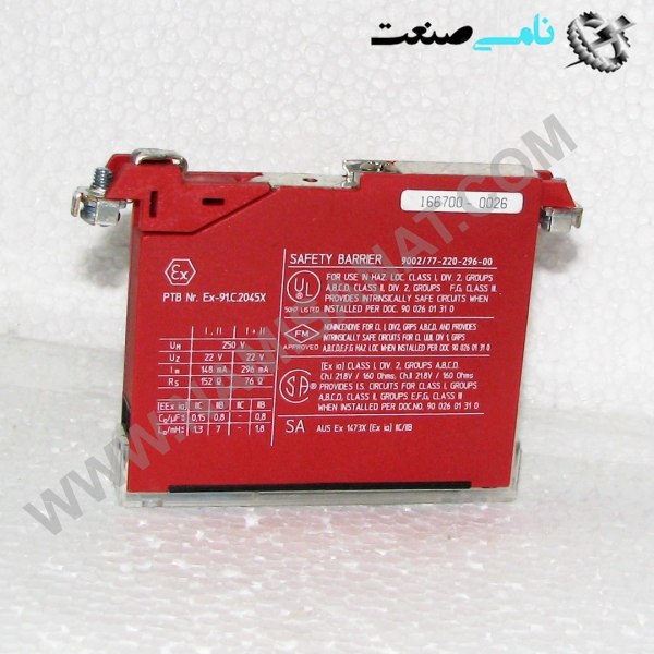9002/77-220-296-00, .,8901  32-061  050  00,8901  32-061  050,8901  32-061,8901  32-06,8901  32,8901,89,8,  Sensor / سنسور مغناطیسی, Reflex Sensor / سنسور واکنش,	 Ultrasonic Sensor / سنسور اولتراسونیک, Vision Sensor / سنسور بینایی, Photoelectric Sensor and Proximity Sensor / سنسور فتوالکتریک و مجاورت, Proximity Sensor / سنسور مجاورت	, Flow Sensor / سنسور جریان, Temperature Sensor / سنسور دما, Touch Sensor / سنسور لمسی	,9001/01-280-165-10,9001/01-280-165-,9001/01-280-1,9001/01-28,9001/01-280-16,9001/01,,9001/01,9001/,90,9, Fiber Optic Sensor / سنسور فیبر نوری	, Magnetic Sensors , Cylinder Sensor / سنسور مغناطیسی - سنسور سیلندری,	 Pressure Sensor / سنسور فشار, Photoelectric Sensor / سنسور فتوالکتریک,Single-channel safety barriers Product Type:	9001/01-280-165-101,9002/77-220-296-00 Art. No.:	158392 WebCode:	9001A Availability	Available in stock,Single-channel safety barriers Product Type:	9001/01-280-165-101,9001/02-280-090,9001/02-280-,9001/0,900,9, Art. No.:	158392 WebCode:	9001A Availability	Available in stock Valve Sensor / سنسور سوپاپ	, Level Sensor / سنسور سطح, Capacitive Sensor / سنسور خازنی,	 Inductive sensor / سنسور القایی	,Ind.automation,اتوماسیون صنعتی, ind.electronics,الکترونیک صنعتی, MEASUREMENT ,&INSTRUMENT,اندازه گیری و ابزار دقیق ind.power,برق صنعتی , Induction welding,,جوش القایی,Ind.automation,اتوماسیون صنعتی, ind.electronics,الکترونیک صنعتی, MEASUREMENT ,&INSTRUMENT,اندازه گیری و ابزار دقیق ind.power,برق صنعتی , Induction welding,,جوش القایی, hydraulic-pneumatic,,هیدرولیک-پنوماتیک, واردات قطعات , hydraulic-pneumatic,,هیدرولیک-پنوماتیک, واردات قطعات ,
