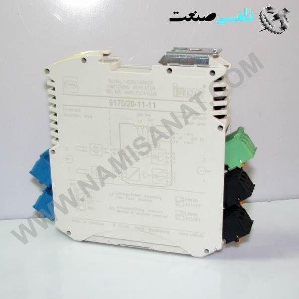 9170/20-11-11, OS0025,OS002,OS00,OS0,OS,O,Ind.automation,اتوماسیون صنعتی, ind.electronics,الکترونیک صنعتی, MEASUREMENT ,&INSTRUMENT,اندازه گیری و ابزار دقیق ind.power,برق صنعتی , Induction welding,,جوش القایی, hydraulic-pneumatic,,هیدرولیک-پنوماتیک, واردات قطعات , namisanat,نامی صنعت,تجهیزات صنعتی,نمایندگی فروش سایر برند ها,نمایندگی فوش ایر برند های ABB,IFM,پترو شیمی ,فولاد,شرکت بازرگانی,نامی ,صنعت,  Sensor / سنسور مغناطیسی, Reflex Sensor / سنسور واکنش,	 Ultrasonic Sensor / سنسور اولتراسونیک, Vision Sensor / سنسور بینایی, Photoelectric Sensor and Proximity Sensor / سنسور فتوالکتریک و مجاورت, Proximity Sensor / سنسور مجاورت	, Flow Sensor / سنسور جریان, Temperature Sensor / سنسور دما	, Touch Sensor / سنسور لمسی	 Fiber Optic Sensor / سنسور فیبر نوری	, Magnetic Sensors , Cylinder Sensor / سنسور مغناطیسی - سنسور سیلندری,	 Pressure Sensor / سنسور فشار, Photoelectric Sensor / سنسور فتوالکتریک	, Valve Sensor / سنسور سوپاپ	, Level Sensor / سنسور سطح, Capacitive Sensor / سنسور خازنی,9170/20-11-11,9170/20-11-1,9170/20-11-,9170/20-11,9170/20-19170/20,9170/2,9170/,9170,917,91,9,Can be used up to SIL 2 (IEC/EN 61508) • Wire-breakage and short-circuit monitoring signalization, which can be disabled • Optional line fault transparency version available: The device notifies the control system directly of any field-side line faults via the signal output.,RELAY,رله,