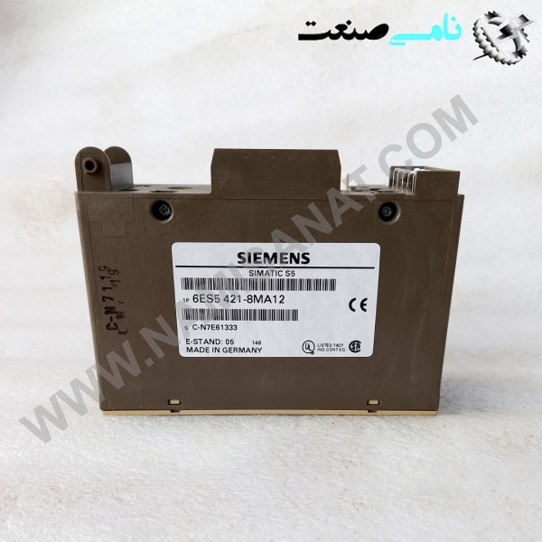 6ES5421-8MA12,  واردات قطعات ,PEPERL FUCHS نامی صنعت,تجهیزات صنعتی,نمایندگی فروش سایر برند ها,نمایندگی فوش ایر برند های ABB,NAMISANAT,IFM,پترو شیمی ,فولاد,شرکت بازرگانی,نامی ,صنعت, سسایر سیستم ها,سیستم ها ,وکانکتور,مانیتورFESTO, Hydraulic-Pneumatic, هیدرولیک - پنوماتیک,Hydraulic-Pneumatic , هیدرولیک - پنوماتیک,Sensor, سنسور مغناطیسی, Reflex Sensor, سنسور واکنش,	 Ultrasonic Sensor , سنسور اولتراسونیک,3RW3455-0DC44,3RW3455-0DC,3RW3455-0,3RW3,3RW345, Vision Sensor , سنسور بینایی,3RV2411-1JA10,3RV2411-1JA1,3RV2411-1J,3RV2411-,3RV2,3RV,3RV2411-1JA10 Photoelectric Sensor and Proximity Sensor , سنسور فتوالکتریک و مجاورت,3TK2806-0AL2,3TK2806-0A,3TK2806,3TK2,3TK2806-0AL2 Proximity Sensor, سنسور مجاورت,5SY6108-7,5SY6108,5SY,5SY,5,5SY6108-7,6ES5421-8,6ES5421-8MA12 Flow Sensor ,سنسور جریان,3RV1031-4FA10,3RV1031-4FA10,3RV1031-,3RV1031-4FA10,3SB3 801-2EJ2,3SB3 80,3SB3 8,3SB3 801-2EJ20 Temperature Sensor , سنسور دما,3RV2011-0GA2,3RV2011-0GA,3RV2,3RV,3RV2011-0GA25,5SY4106-,5SY4,5S,5SY,V Touch Sensor , سنسور لمسی	,3RV1021-0DA1,3RV1021-0DA,3RV1,3R,3,3RV2011-1GA2,3RV2011-,3RV2011-,3RV Fiber Optic Sensor, سنسور فیبر نوری	 Magnetic Sensors , Cylinder Sensor, سنسور مغناطیسی - سنسور سیلندری,	3RV1031-4FA10,3RV1031-4FA1,3RV1031-4FA,3RV1031-4F,3RV1031-,3RV103,3R,3RV1031-4FA10,3RV1031-4FA1,3RV1021-0HA1,3RV1021,3RV1021-,3RV102,3RV,3,3,3RV1021-0HA15 Pressure Sensor, سنسور فشار,3RV2011-0GA25,3RV2011-0,3RV201,3RV2,3R,3RV2011-0GA25, Photoelectric Sensor , سنسور فتوالکتریک,3RT2024-2BB44,3RT2024-2BB,3RT2024-2B,3RT2024-,3RT202,3RT2,3RT,3RT2024-2BB44 Valve Sensor , سنسور سوپاپ,3RK1901-,3RK1901-1KA00,3RV1011-1BA1,3RV1011-1BA,3RV1,3RV,3RV1011-,3RV1011-1BA15 Level Sensor , سنسور سطح,3RK1901-1KA00,3RK1901-1KA0,3RK1901-1KA,3RK1901-1KA00,3SF5811-2AB08,3SF5811-2AB0,3SF5811-,3SF58,3S,3SF5811-2AB08,6ES5421-8MA12,6ES5421-8,6ES54,6,6ES54,6ES5421-8MA12 Capacitive Sensor ,سنسور خازنی,	,3RV1011-0FA15,,3RV1011-0F,3RV101,3RV1011-0FA15,3SB3400-0D,3SB3400-0,3SB3400-,3SB3400,3SB3,3S,3SE2120-1D,3SE2120-1,3SE2120-,3SE212,3SE,3SE2120-1D Inductive sensor ,سنسور القایی	,3RK1901-2EA00,3,3,3,RK1901-2EA0,3RK1901-2EA,3RK1,3RK19,3RK1901-2EA00 Other Products , سایر ,,3RK1901-1NR10,3RV1011-0DA15,3RV1011-0D,3RV1011,3RV1011-0DA15,3SF5500-0C,3SF5500-0,,3S,3SF5500-0C,3SF5500-0C,5SM3312-,5SM331,5SM3,5S,5,5SM3312-6 ,3RK1901-1NR10,3RK1901-1NR1,3RK1901-,3RK19,3RK,3RK1901-1NR10,3RK2200-0CQ30-0AA,3RK2200-0CQ30-0A,3RK2200-0C,3RK2200-0,3RK,3RK2200-0,3RK2200-0CQ30-0AA3,3RT1034-1,3RT1034,3RT10,3RT1034-1B,3TH2040-0,3TH204,3TH20,3TH,3TH,3,3,3TH2040-0BB4,3NA6807,3NA680,3NA6,3N,3N,3,3RV1021-1FA15,3RV1021-1FA1,3RV1021-1FA,3RV1021-1,3RV102,3RV,3R,3RK1205-0BQ30-0AA3,3RK1205-0BQ30-0AA,3RK1205-0BQ30-0A,3RK1205-0BQ30,3RK1205-,3RK1205,3R,3RK120,3RK2400-3RK2400-1BT30-,3RK2400-1,3RK2400-1BT30-0AA31BT30-0AA3,,3RK2400-1,3RK2,3,3RK,3SB3500-0AA61-0PA0,3SB3500-0AA61-0PA,3SB3500-0AA61-0P,3SB3500-0AA61-,3SB350,3SB,3SB,3SB3500-0AA61-0PA0  ,,nd. Power , برق صنعتی,Measurement , Instrument , اندازه گیری و ابزاردقیق	و ,Ind. Electronics , الکترونیک صنعتی	,Ind. Automation , اتوماسیون صنعتی,board,برد , board,برد	,other Automation Components , سایر قطعات اتوماسیون,Filter , فیلتر	,Memory , حافظه,,Ind. Automation , اتوماسیون صنعتی	,Panel , پنل,	Ind. Automation , اتوماسیون صنعتی	,Rack , رک	, 	Ind. Automation , اتوماسیون صنعتی,	CPU , CPU	,Ind. Automation , اتوماسیون صنعتی,PLC - HMI, , پی ال سی - اچ ام آی,	Ind. Automation , اتوماسیون صنعتی,Module , ماژول Ind. Automation , اتوماسیون صنعتی,Monitoring , Control Systems , سیستم های کنترل و مانیتورینگ, ,Ind. Automation , اتوماسیون صنعتی,Soft Starter , سافت استارترInd. Automation , اتوماسیون صنعتی,Drive - Inverter , درایو - اینورتر,	Ind. Automation , اتوماسیون صنعتی,Power Supply , پاورساپلای,, Web Design , Development by TakAfarin,Module , ماژول سمیکنداکتور:دیود,تریستور,پلو,Diode , دیود,Thyristor , تریستور,Pole , پل,Transistor , ترانزیستور,Potentiometer,Volume , ولوم و پتانسیومتر,Resistor , رزیستور ,مقاومت,,PRESSURE SWITCH , پرشر سوئیچ,Level Transmitter , لول ترنسمیتر,pressure,Pressure Transmitter , پرشر,پرشر ترنسمیتر	,Level Switches , لول سوییچ	,Flow Meter , فلومتر	,Gauge , فشارسنچ,Sensor , سنسور,CABLE , کابل,MOTOR , موتور, Tacho Generator , تاکو ژنراتور, ,Vacuum pumps , وکیوم پمپ,Capacitor , خازن,Frequency Tube Welding Machines , لامپ فرکانسی دستگاه های جوش,Coal Welding , ذغال دستگاه جوش, ,Energy guide , انرژی گاید, ,Platin , پلاتین, ,Choke , چوک, ,Adaptor , آداپتور, ,Terminator , ترمیناتور,PRESSURE SWITCH , پرشر سوئیچ,Regulator , رگلاتور,Pump , پمپ,Valves , شیرآلات	,Cylinder , جک ,سیلندر,	 ,Terminal , ترمینال, ,Varistor , وریستور, ,Connector , Socket , کانکتور ,سوکت,, ,Micro Switch , میکروسوییچ	و ,Industrial Fan , فن	, ,Encoder , انکودر, ,Electromotor , الکتروموتور, ,Contactor , کنتاکتور,5SY4202-7,5SY420,5S,5,5S,55SY4202-7 Switch , سوِییچ,کلید, ,Fuse , فیوز, ,Chassis , شاسی, ,Relay , رله, ,Bimetal , بی متال,م AEG,ATE-Italyو SEWو Schneider,,VEGAو Allen-BradleyوAmphenol,Omron, ABBو IR,telcondو Indramatوnfineon, Sprecher+Schuh, Stahl, Ampex, IFM, APP, E2T-EEV, Eetech, Bussmann, Bender, Bosch, Baumer, Baumer Thalheim, Baumer ,ubner, Pepperl+Fuchs, Pilz, Thomson, Thomus, Techsem, Turck, Telemecanique,,Toshiba,حصولات ,CC,حصولات Draloric, Demag, Dold, Rifa, Sick, Siemens, Celduc, Semikron, Fanuc,حصولات Farraz Shawmut, Fuji, Phoenix Contact, Philips, Ceraver, Kubler, Coup-Link, Conec, Kohnke,وLappcable, Lutze, Mannesmann, ,urrelektronik,و,oeller, Mitsubishi, Valvo, DANFOSS, Westcode,وWeidmuller, Vishay, Hubner, Harting, Hirschmann, Eupec, Festo, Heidenhain, Wachendorff,حصولات Leine Linde, Anderson, Cosy, Sensopart, other Brands, e2v, GE, Kendeil, ZNR, ,YL2وحصولاتوThales,,صولات ,pco,, TNR, Inlet, Dale, Alcon, Hengstler, Wachendorff, ASEA, ROSS, ASCO, SiliconTech, Wenglor, TR-Electronic, Gold, Russian, China, RFT, DUK, COMEPI, IXYS, Carlo Gavazzi, MERLIN GERIN, Schroff, Getac, Signode, Block, Werma, Finder, Fisher, Foxboro, Rosemount, SMC, Yokogawa, Balluff, Honywell, Lenze, SCHMERSAL, Funuc, Emerson, MTL, Wagon, Autonics, Powerex, Sanrex, DOW, Sirectifier, ZL, Poseico, SIBA, BAUMULLER, Rexroth, Parker, ITT Cannon, HANYOUNG NUX, SCHMERSAL, Endress+Hauser, FERRAZ, Jean Muller, Weber, Proxitron, Burkert, KODUCT, FRABA, BANNER, VEM, KOBOLD, Almig, RITTAL, Atek, KENDEIL, JRC, SCHMERSAL, EATON, ZIEHL-ABEGG, ROSEMOUNT, UNOXوحصولات کوبولد, دلتا, جانسون کنترل, BBCو,,BRUSHLESS, ERA, CINCON, ,schleicher, knick, ,WIKA, KROHNE, PR, ,HAWE, ,LEYBOLD, ,lumberg