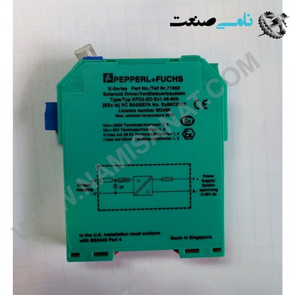 KFD2-SD-EX1.48-90A,  واردات قطعات ,PEPERL FUCHS نامی صنعت,تجهیزات صنعتی,نمایندگی فروش سایر برند ها,نمایندگی فوش ایر برند های ABB,NAMISANAT,IFM,پترو شیمی ,فولاد,شرکت بازرگانی,نامی ,صنعت, سسایر سیستم ها,سیستم ها ,وکانکتور,مانیتور ind.electronics,الکترونیک صنعتی, MEASUREMENT ,&INSTRUMENT,اندازه گیری و ابزار دقیق ind.power,برق صنعتی , Induction welding,,جوش القایی, hydraulic-pneumatic,,هیدرولیک-پنوماتیک, واردات قطعات , KFD0-CS-EX1.54,KFD0-CS-EX1.5,KFD0-CS-EX1,KFD0-CS-EX,KFD0-CS-E,KFD0-CS,KFD0,KFD0,KF,K, KFD2-EB2,KFD2-E,KFD2-Eb,KFD2,KFD,KF,K, relay KFD2-PT2.EX1,KFD2-PT2.E,KFD2-PT2,KFD2-PT,KFD2-P,KFD2,KFD,K, KFD2-PT-EX1,KFD2-PT-EX,KFD2-PT-E,KFD2-PT,KFD2-P,KFD2,KFD,KF,K, KFD2-SD-EX1.48-90,KFD2-SD-EX1.48,KFD2-SD-EX1,KFD2-SD-E,KFD2-S,KFD2,