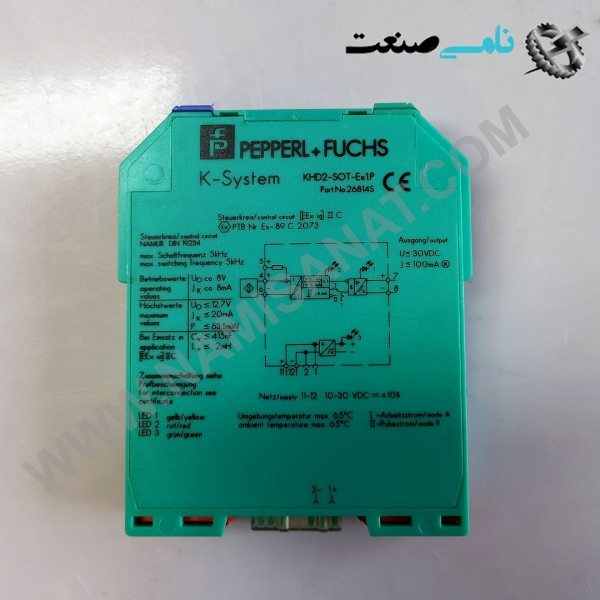 KHD2-SOT-EX1P, واردات قطعات ,PEPERL FUCHS نامی صنعت,تجهیزات صنعتی,نمایندگی فروش سایر برند ها,نمایندگی فوش ایر برند های ABB,NAMISANAT,IFM,پترو شیمی ,فولاد,شرکت بازرگانی,نامی ,صنعت, سسایر سیستم ها,سیستم ها ,وکانکتور,مانیتور ind.electronics,الکترونیک صنعتی, MEASUREMENT ,&INSTRUMENT,اندازه گیری و ابزار دقیق ind.power,برق صنعتی , Induction welding,,جوش القایی, hydraulic-pneumatic,,هیدرولیک-پنوماتیک, واردات قطعات KFD2-EB2.B,KFD2-EB2,KFD2-EB,KFD2-E,KFD2,KFD,KF,K, KHD2-SOT-EX1.P,KHD2-SOT-EX1,KHD2-SOT-EX,KHD2-SOT,KHD2-S,KHD2,K,  RELAY P+F