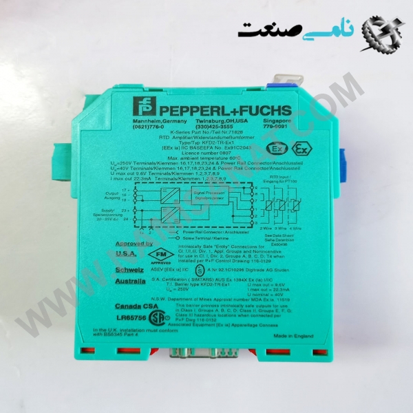 KFD2-TR-EX1,  03-واردات قطعات ,PEPERL FUCHS نامی صنعت,تجهیزات صنعتی,نمایندگی فروش سایر برند ها,نمایندگی فوش ایر برند های ABB,NAMISANAT,IFM,پترو شیمی ,فولاد,شرکت بازرگانی,نامی ,صنعت, سسایر سیستم ها,سیستم ها ,وکانکتور,مانیتور ind.electronics,الکترونیک صنعتی, MEASUREMENT ,&INSTRUMENT,اندازه گیری و ابزار دقیق ind.power,برق صنعتی , Induction welding,,جوش القایی, hydraulic-pneumatic,,هیدرولیک-پنوماتیک, واردات قطعات KFD2-TR-EX1,KFD2-TR-EX,KFD2-TR-E,KFD2-TR,KFD2,KFD,KFD,KF,K,  RELAY  P+F