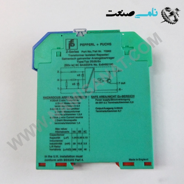 ZG30/EX, واردات قطعات ,PEPERL FUCHS نامی صنعت,تجهیزات صنعتی,نمایندگی فروش سایر برند ها,نمایندگی فوش ایر برند های ABB,NAMISANAT,IFM,پترو شیمی ,فولاد,شرکت بازرگانی,نامی ,صنعت, سسایر سیستم ها,سیستم ها ,وکانکتور,مانیتور ind.electronics,الکترونیک صنعتی, MEASUREMENT ,&INSTRUMENT,اندازه گیری و ابزار دقیق ind.power,برق صنعتی , Induction welding,,جوش القایی, hydraulic-pneumatic,,هیدرولیک-پنوماتیک, واردات قطعات ZG30,EX,ZG30,E,ZG30,ZG3,ZG,Z,  relay  p+f
