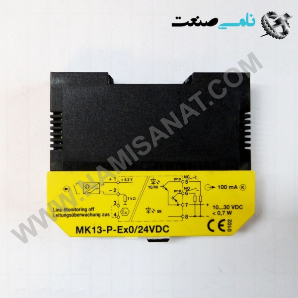 MK13-P-EX0/24VDC, واردات قطعات ,PEPERL FUCHS نامی صنعت,تجهیزات صنعتی,نمایندگی فروش سایر برند ها,نمایندگی فوش ایر برند های ABB,NAMISANAT,IFM,پترو شیمی ,فولاد,شرکت بازرگانی,نامی ,صنعت, سسایر سیستم ها,سیستم ها ,وکانکتور,مانیتور ind.electronics,الکترونیک صنعتی, MEASUREMENT , واردات قطعات MK1-22UP-EX0,24VDC,MK1-22UP-EX0,24VD,MK1-22UP-EX0,24V,MK1-22UP-EX0,24,MK1-22UP-EX0,2,MK1-22UP-EX,MK1-22UP-E,MK1-22UP,MK1-22,MK1,M, MK13-P-EX0  24VDC,MK13-P-EX0,MK13-P-EX,MK13-P-E,MK13-P,MK13,MK1,MK,M,  Isolating switching amplifier     single-channel  TURCK