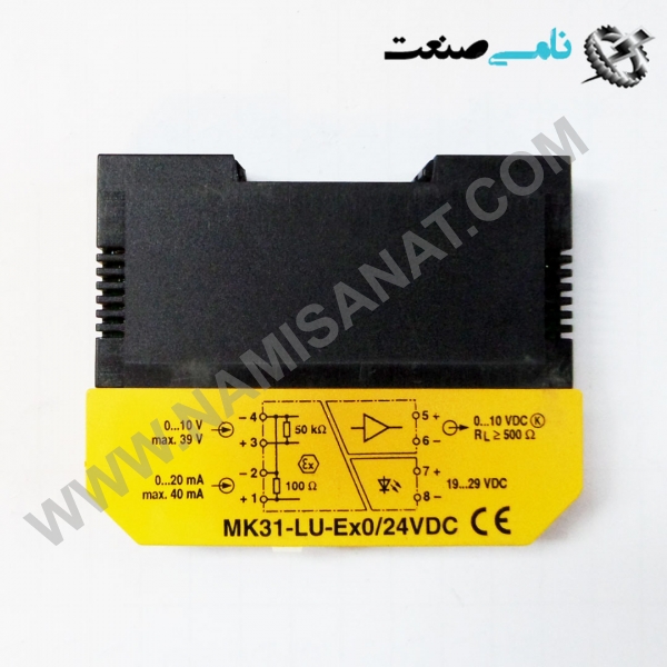 MK31-LU-EX0/24VDC, واردات قطعات ,PEPERL FUCHS نامی صنعت,تجهیزات صنعتی,نمایندگی فروش سایر برند ها,نمایندگی فوش ایر برند های ABB,NAMISANAT,IFM,پترو شیمی ,فولاد,شرکت بازرگانی,نامی ,صنعت, سسایر سیستم ها,سیستم ها ,وکانکتور,مانیتور ind.electronics,الکترونیک صنعتی, MEASUREMENT , واردات قطعات MK31-LU-EX0,24VDC,MK31-LU-EX0,MK31-LU-EX,MK31-LU-E,MK31-LU,MK31,MK,M, Isolating switching amplifier     single-channel  TURCK