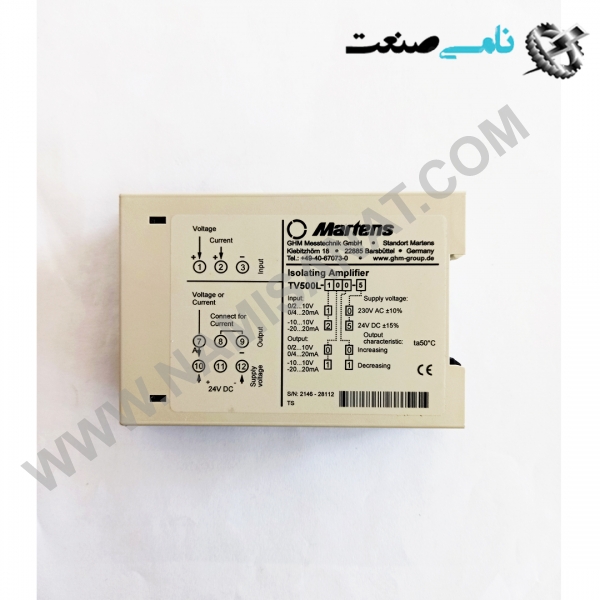 TV500L-100-5,   واردات قطعات ,PEPERL FUCHS نامی صنعت,تجهیزات صنعتی,نمایندگی فروش سایر برند ها,نمایندگی فوش ایر برند های ABB,NAMISANAT,IFM,پترو شیمی ,فولاد,شرکت بازرگانی,نامی ,صنعت, سسایر سیستم ها,سیستم ها ,وکانکتور,مانیتور  ind.electronics,الکترونیک صنعتی,Encoders MEASUREMENT ,&INSTRUMENT,اندازه گیری و ابزار دقیق ind.power,برق صنعتی , Induction welding,,جوش القایی, hydraulic-pneumatic,,هیدرولیک-پنوماتیک,                              واردات قطعات , TV500L-100-5,TV500L-100,TV500L-10,TV500L-1,TV500L,TV500,TV50,TV5,TV,T,  Power supply  Converter  MARTENS