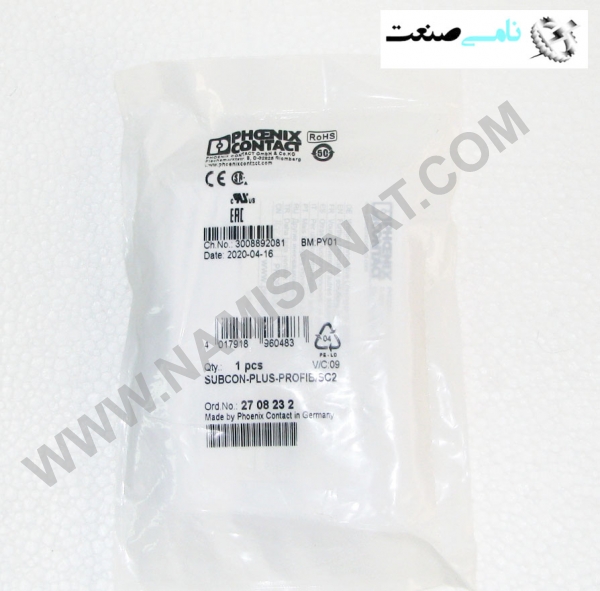 SUBCON-PLUS-PROFIB/SC2, SUBCON-PLUS-PROFIB/SC2,SUBCON-PLUS-PROFIB/SC,SUBCON-PLUS-PROFIB/S,SUBCON-PLUS-PROFIB/,SUBCON-PLUS-PROFIB,SUBCON-PLUS-PROFI,SUBCON-PLUS-PROF,SUBCON-PLUS-PROSUBCON-PLUS-PROF,SUBCON-PLUS-PR,SUBCON-PLUS-,SUBCON-PLUS,SUBCON-PLUS,SUBCON-PLU,SUBCON-PL,SUBCON-P,SUBCON-,SUBCO,SUBC,SUB,SU,S,ind.power,برق صنعتی , ,نامی صنعت,تجهیزات صنعتی برق صنعتی,namisanat,نامی صنعت,تجهیزات صنعتی,CONNECTOR,SOCKET,2708232,270823,27082,2708,27,2,D-SUB connector, 9-pos., male connector, cable entry < 35°, bus system: PROFIBUS DP up to 12 Mbps, termination resistor can be switched on via slide switch, pin assignment: 3, 5, 6, 8; screw connection terminal blocks,Fast connectors for PROFIBUS systems,Angled 35°,Screw connection,SUBCON-PLUS-PROFIB/PG/SC2 2708245,SUBCON-PLUS-PROFIB/90/SC 2313698 ,- SUBCON-PLUS-PROFIB/90/PG/SC,w connection Angled 35° -, SUBCON-PLUS-PROFIB/SC2 2708232 , SUBCON-PLUS-PROFIB/PG/SC2 2708245 Angled 90° -, - SUBCON-PLUS-PROFIB/90/SC 2313698 , - SUBCON-PLUS-PROFIB/90/PG/SC 2313708 Axial - - SUBCON-PLUS-PROFIB/AX/SC 2744380 Push-in spring connection Axial - ,- SUBCON-PLUS-PROFIB/AX 2744377 Angled 35° -  SUBCON-PLUS-PROFIB 2744348 ,- SUBCON-PLUS-PROFIB/PG 2744403 IDC connection Angled 90° - - SUBCON-PLUS-PROFIB/90/IDC 2313672 , - SU,PHOENIX CONTACT,